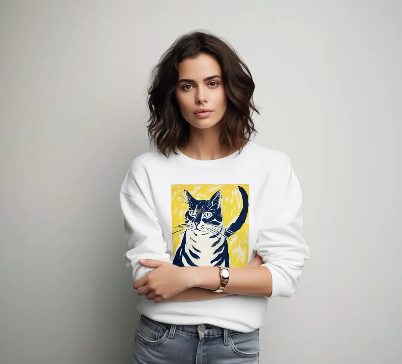 Elegante poten sweatshirt van DaarbyN