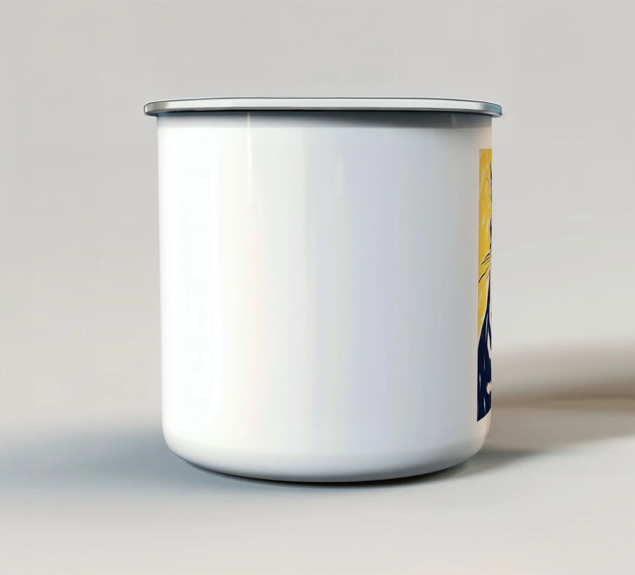 Zampe eleganti tazza in smalto da DaarbyN