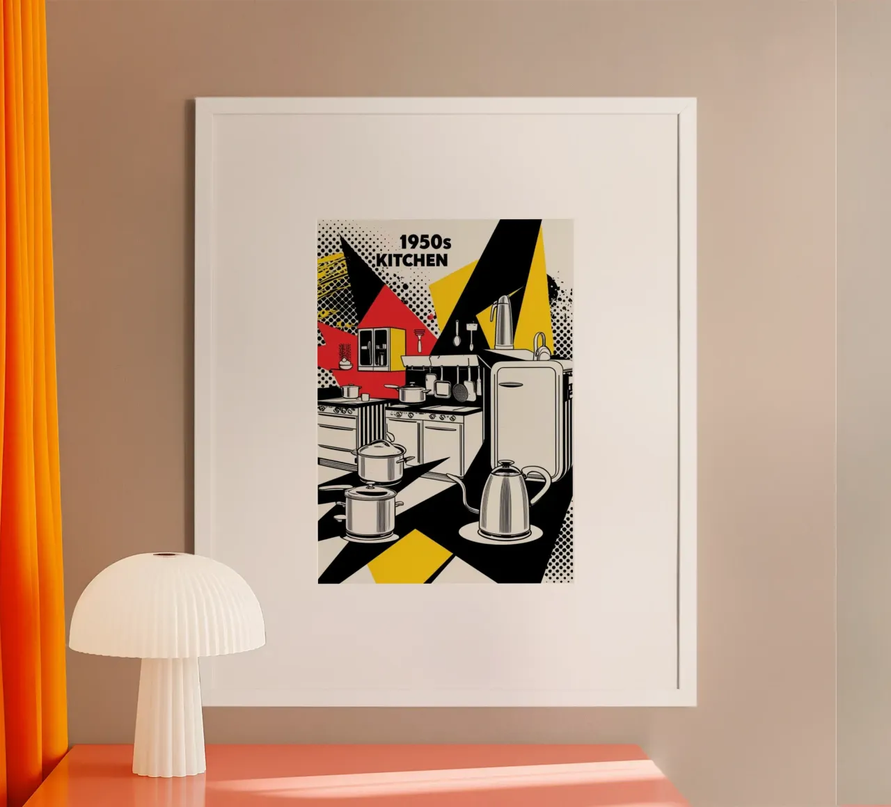 Cucina POP poster da Rezh creations