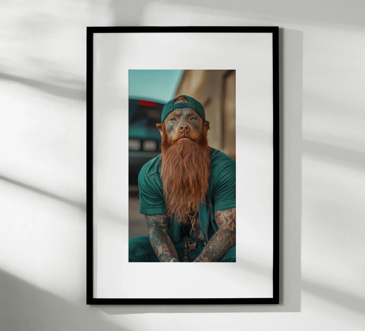 Finnegan carta hahnemühle da Affiches Chien Originales – Dogland