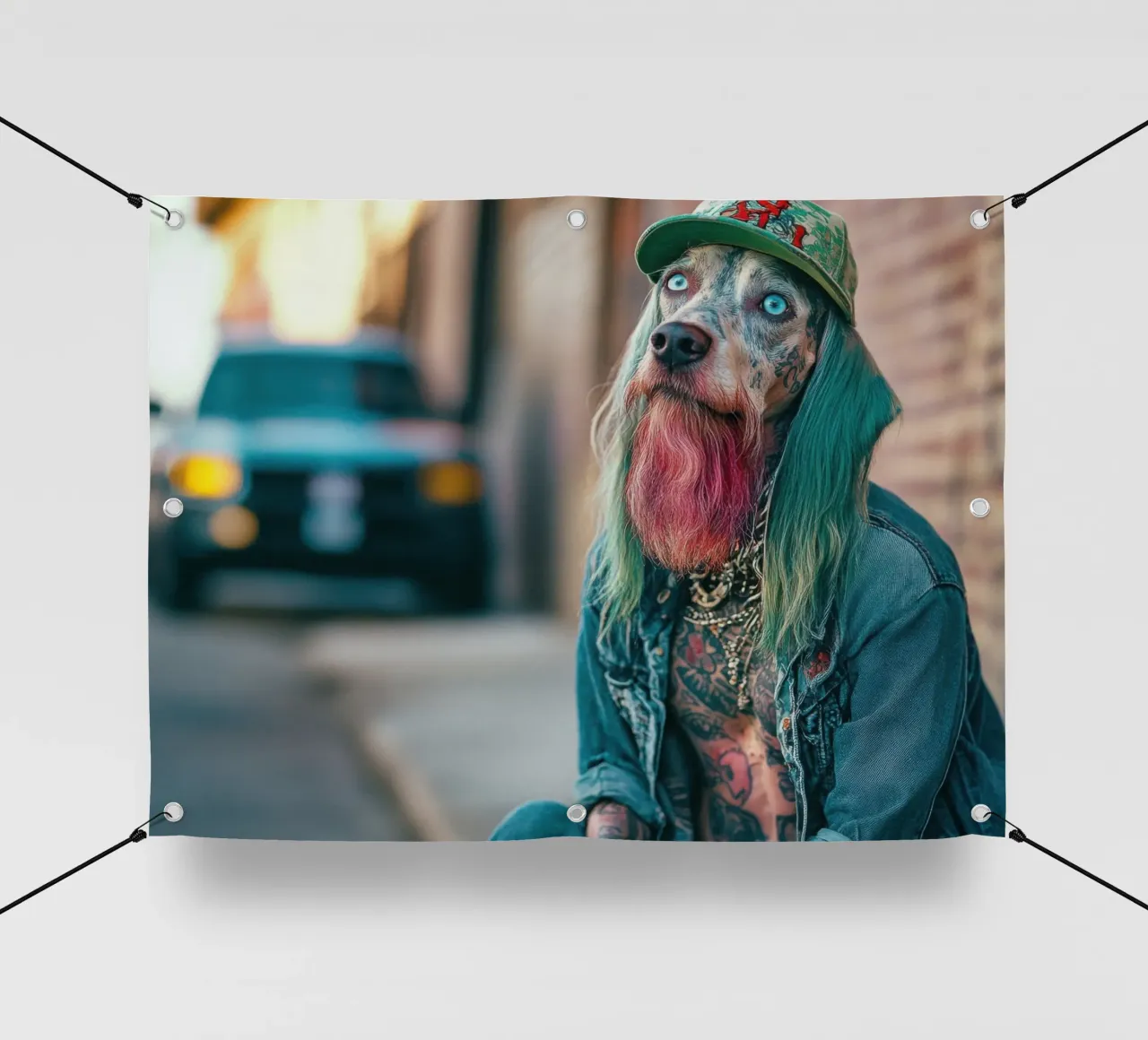 Mick telo in pvc da Affiches Chien Originales – Dogland
