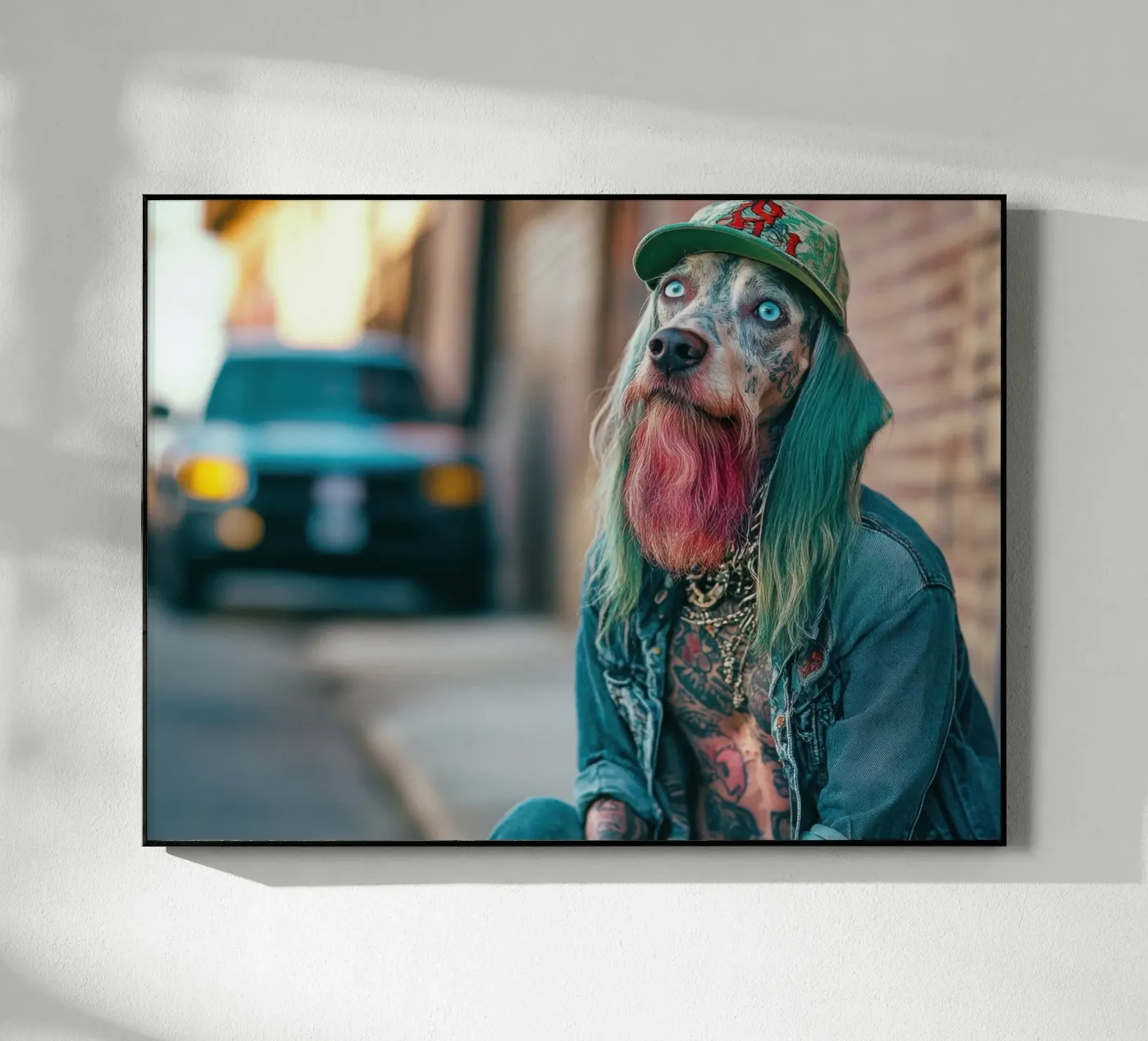 Mick Acryl-Glas von Affiches Chien Originales – Dogland