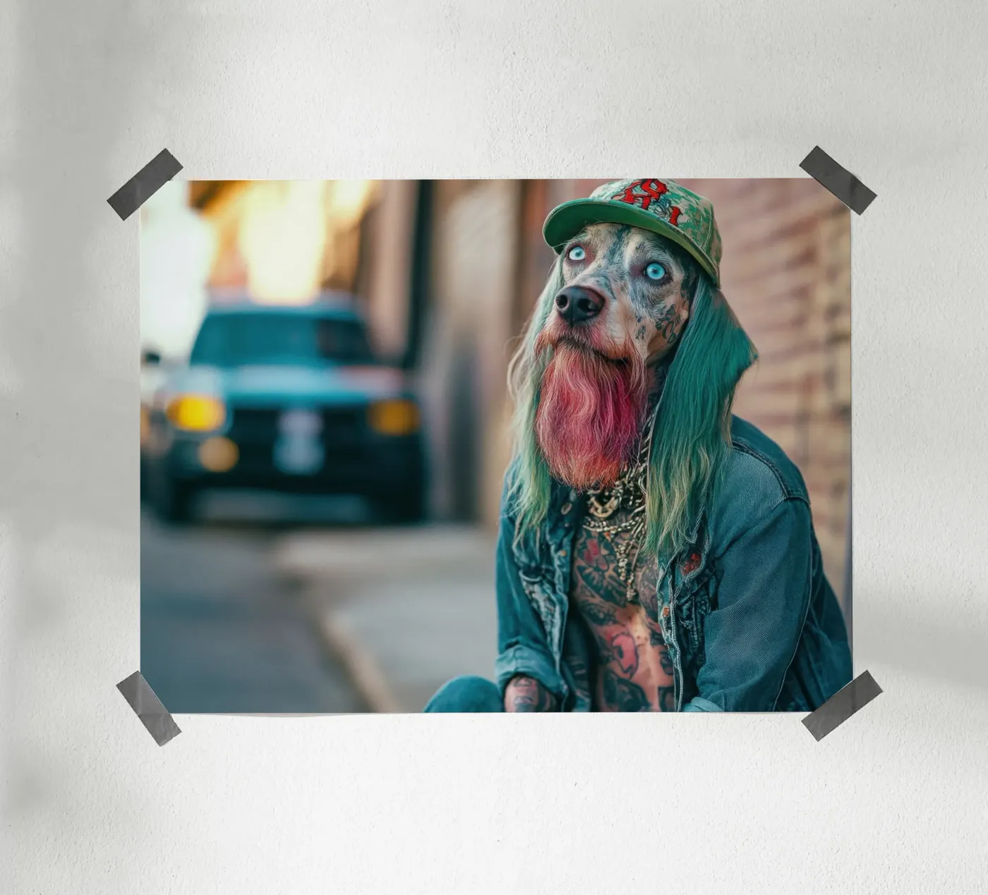 Mick poster da Affiches Chien Originales – Dogland
