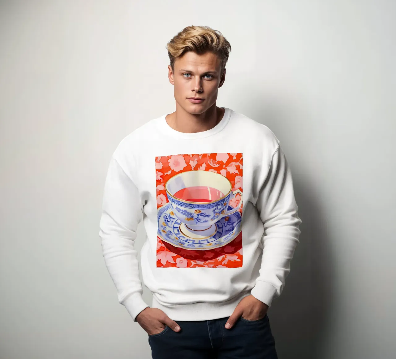 Tea Elegance sweatshirt by DaarbyN
