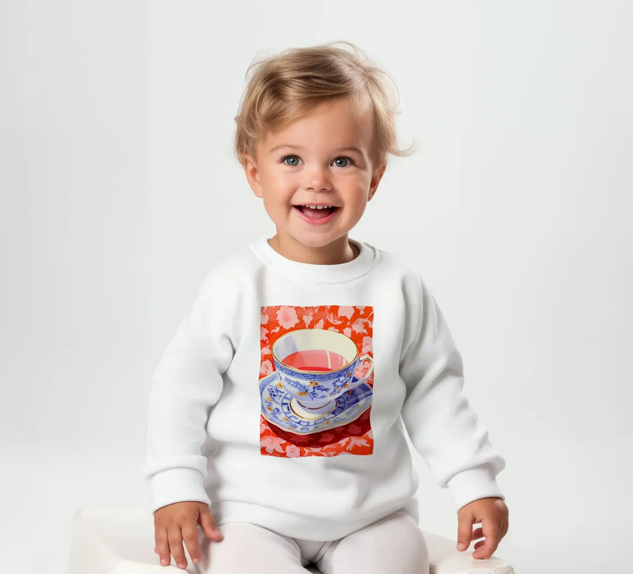 Tea Elegance baby sweatshirt by DaarbyN