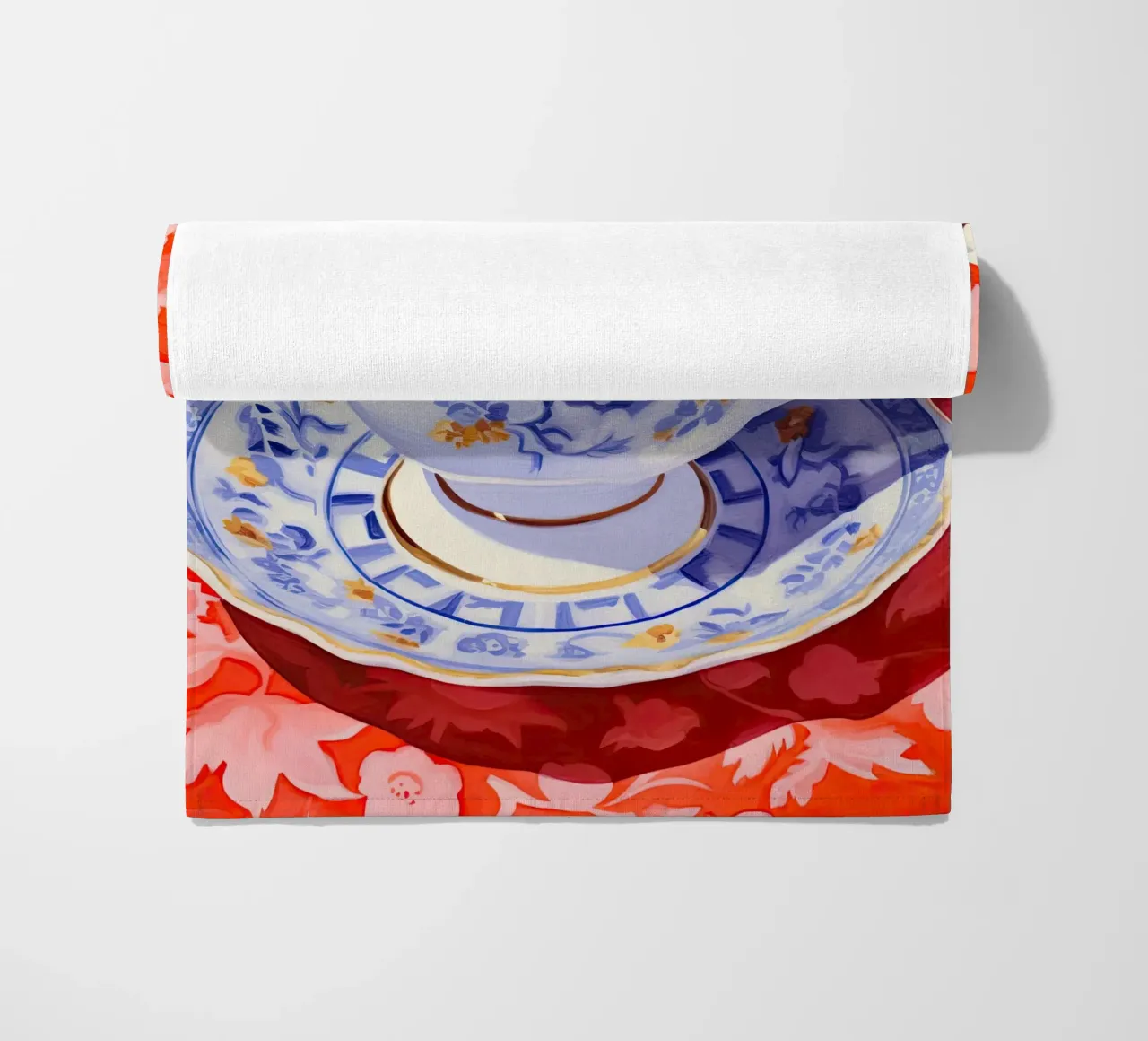 Tea Elegance beach towel by DaarbyN