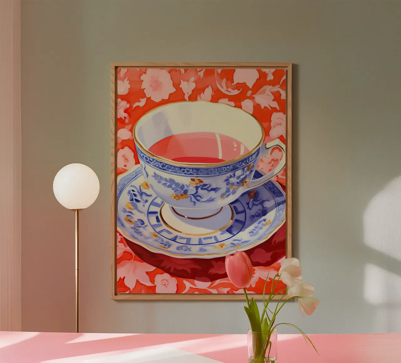 Tea Elegance alu-dibond by DaarbyN
