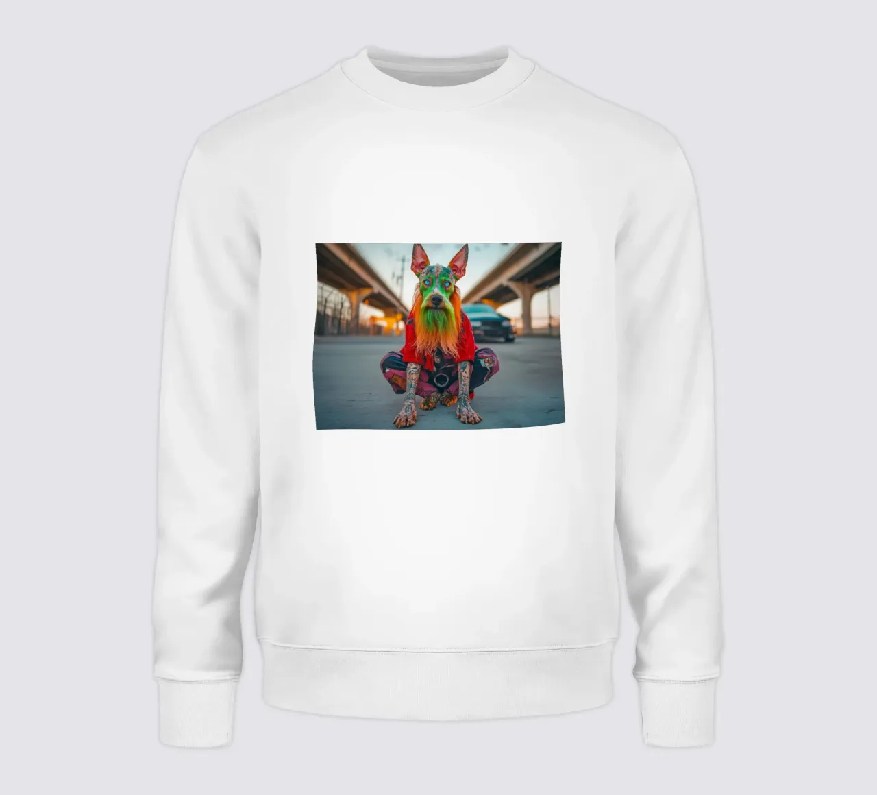 Ziggy Sweatshirt von Affiches Chien Originales – Dogland