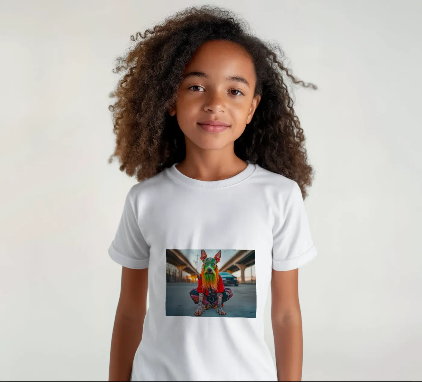 Ziggy t-shirt bambini da Affiches Chien Originales – Dogland