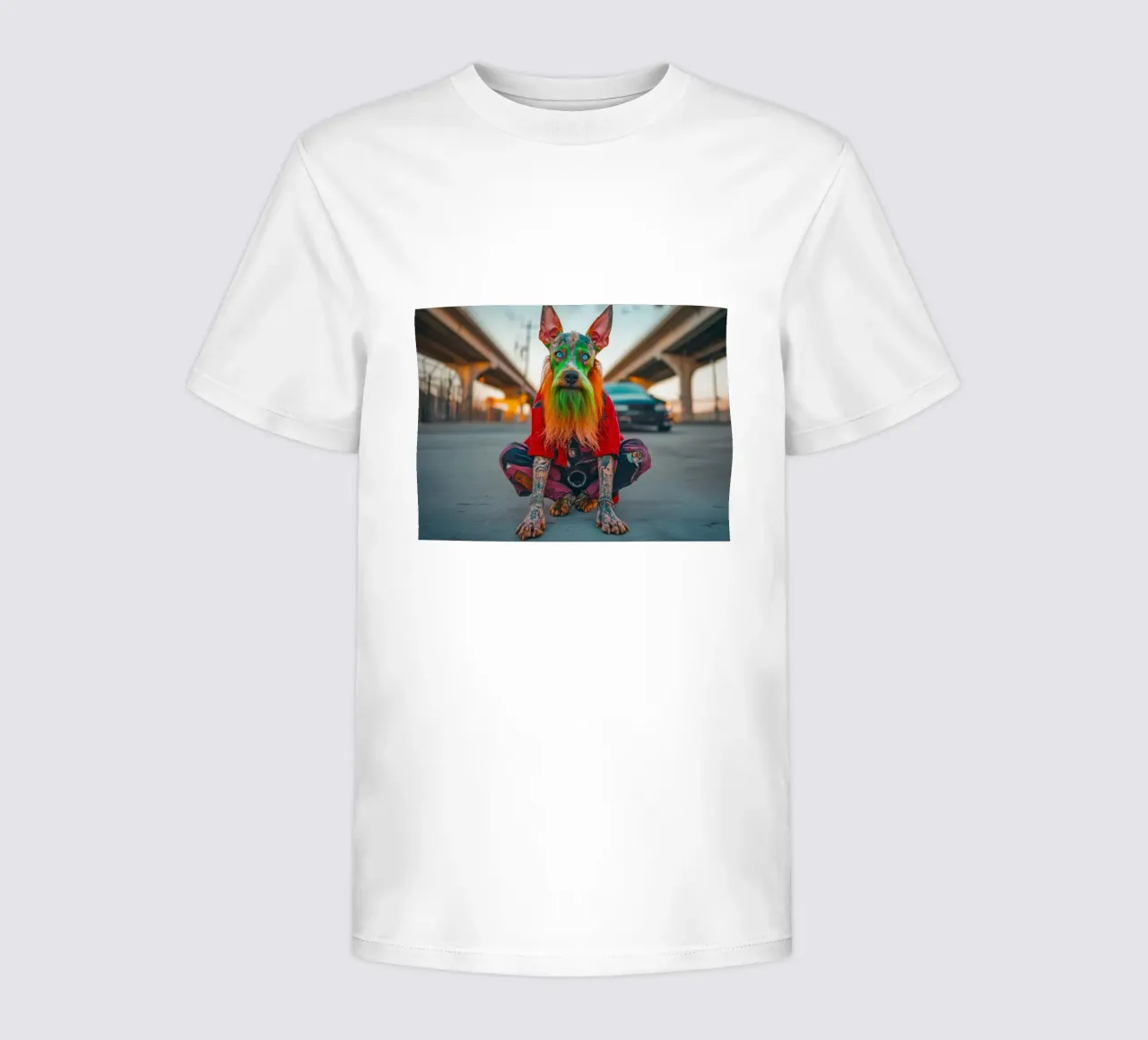 Ziggy t-shirt bambini da Affiches Chien Originales – Dogland