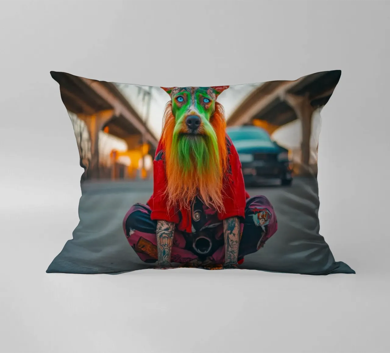 Ziggy cuscino da Affiches Chien Originales – Dogland