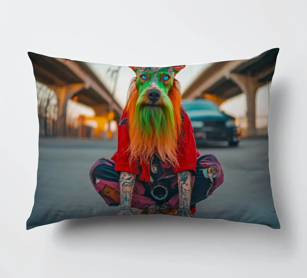 Ziggy decorative cushion by Affiches Chien Originales – Dogland