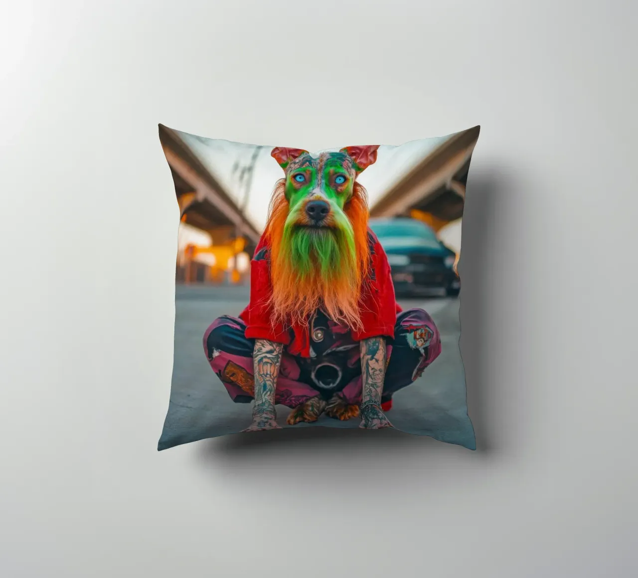 Ziggy cuscino da Affiches Chien Originales – Dogland