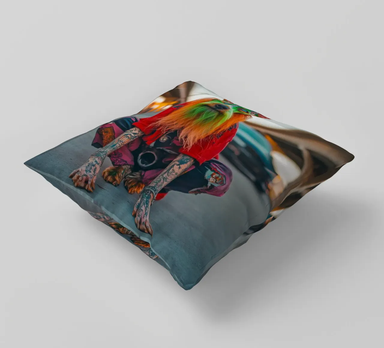 Ziggy cuscino da Affiches Chien Originales – Dogland