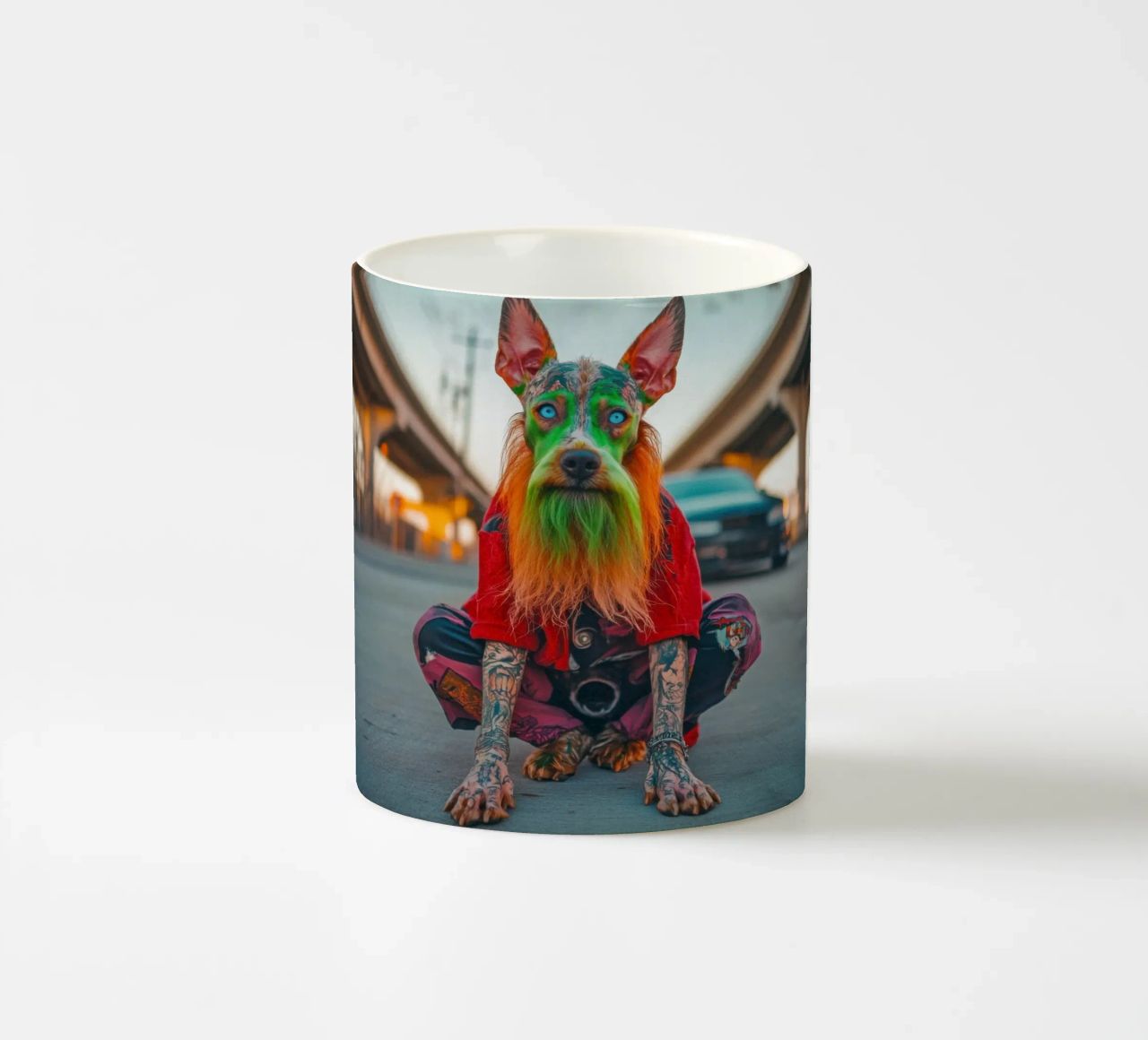 Ziggy tazza in ceramica da Affiches Chien Originales – Dogland