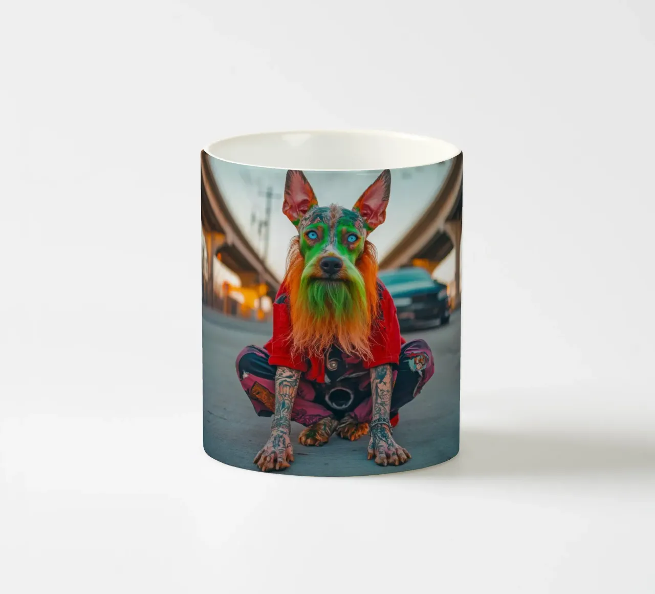 Ziggy Keramik Tasse von Affiches Chien Originales – Dogland