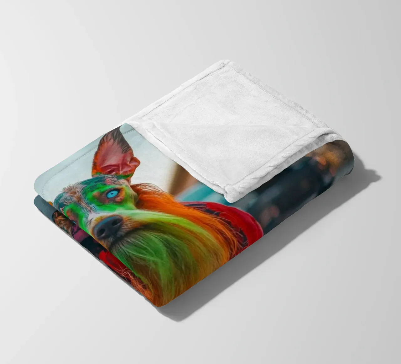 Ziggy fleecedeken van Affiches Chien Originales – Dogland