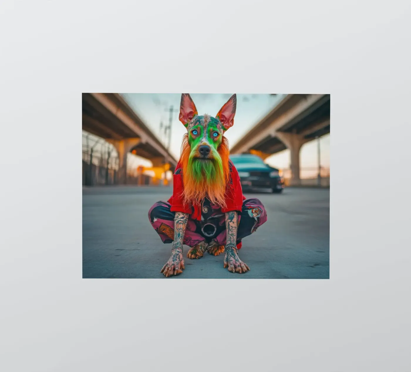 Ziggy adesivo da Affiches Chien Originales – Dogland