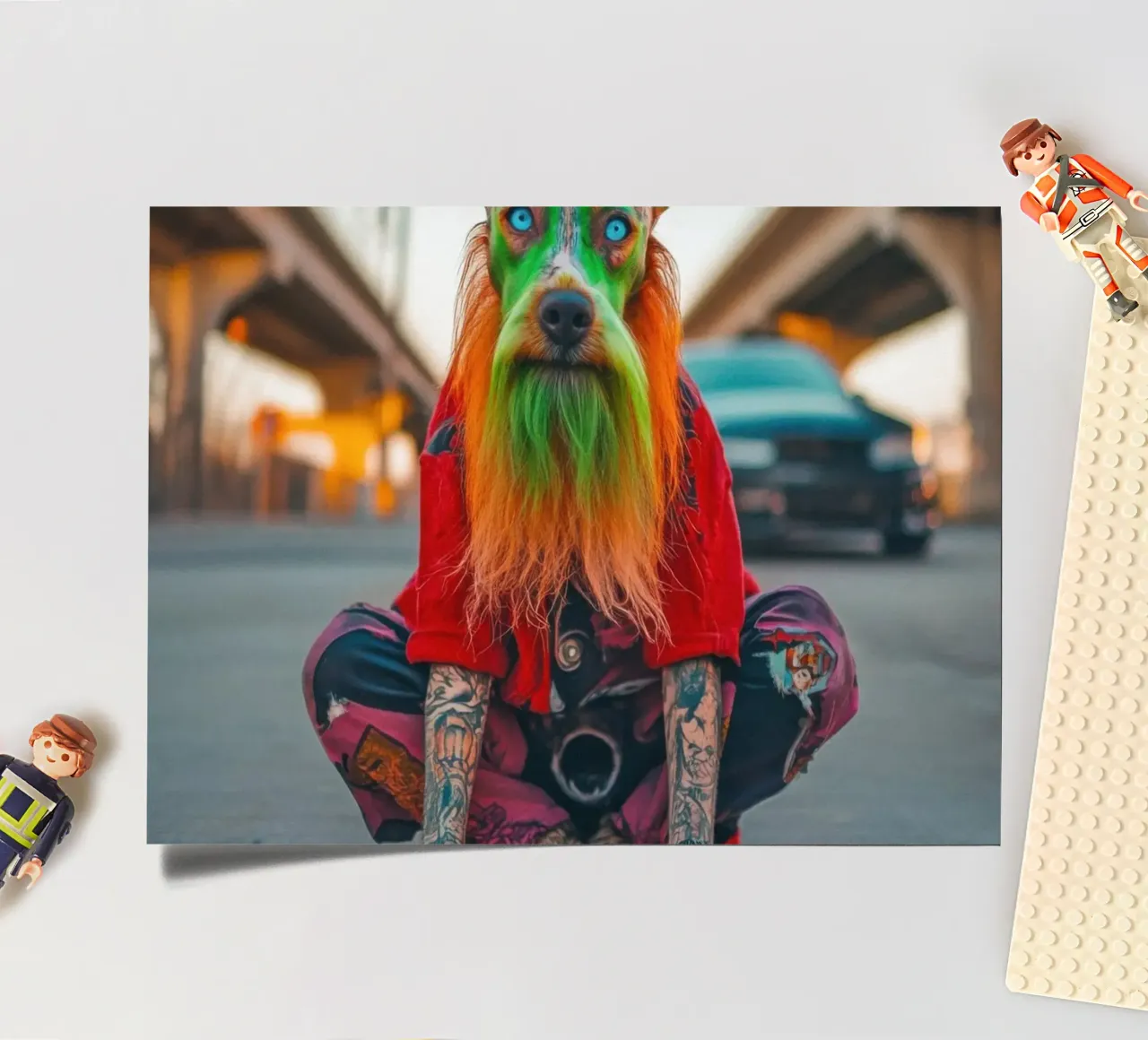 Ziggy sticker sheet by Affiches Chien Originales – Dogland