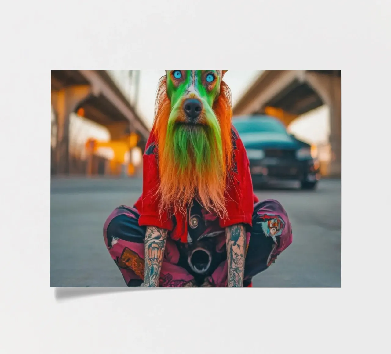 Ziggy sticker sheet by Affiches Chien Originales – Dogland