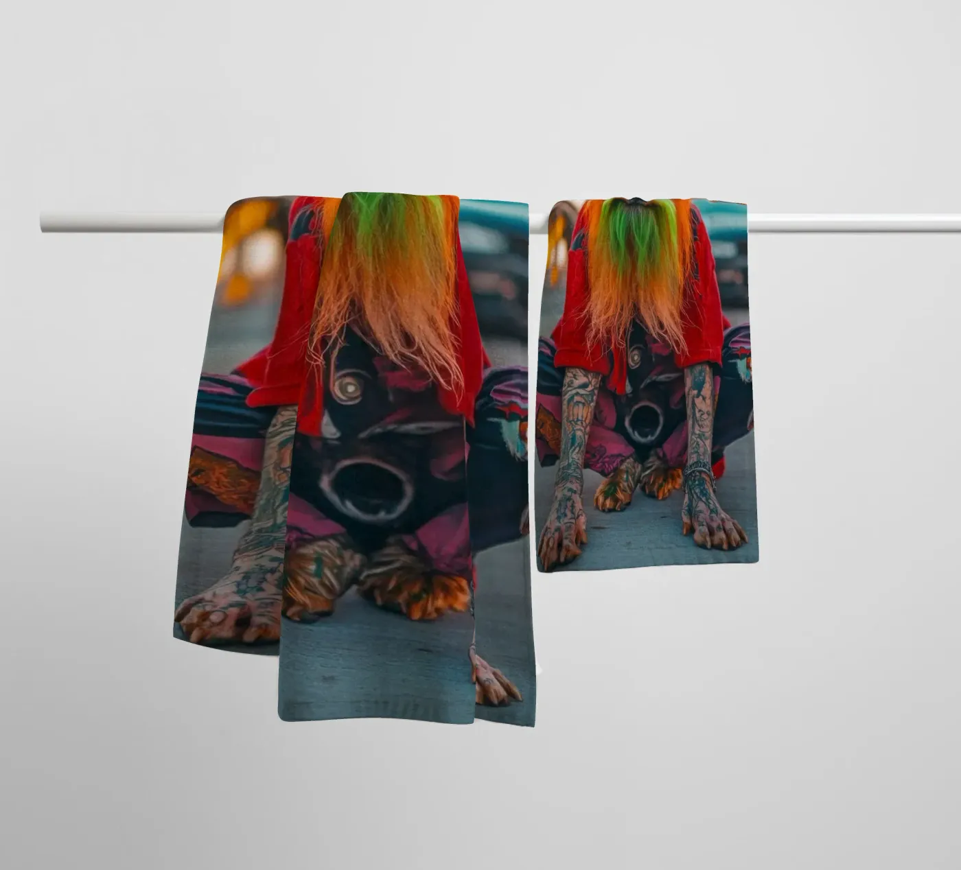 Ziggy towel by Affiches Chien Originales – Dogland