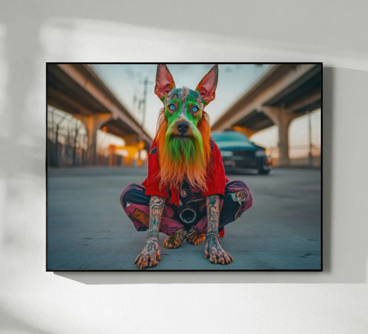 Ziggy plexiglas de Affiches Chien Originales – Dogland