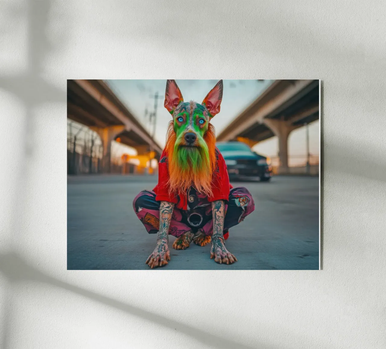 Ziggy plexiglass da Affiches Chien Originales – Dogland