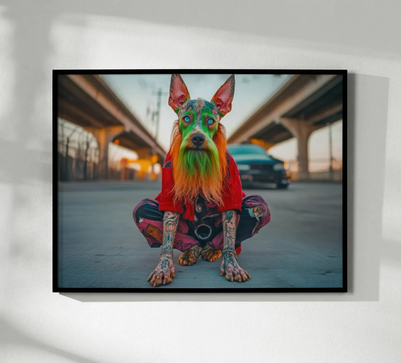Ziggy Poster von Affiches Chien Originales – Dogland