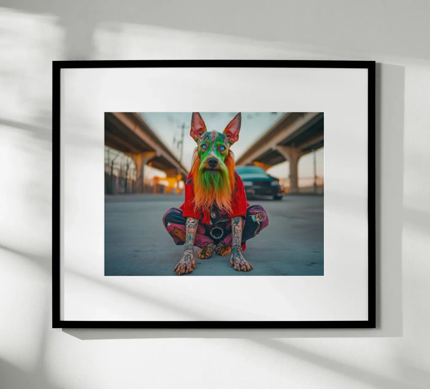 Ziggy Poster von Affiches Chien Originales – Dogland