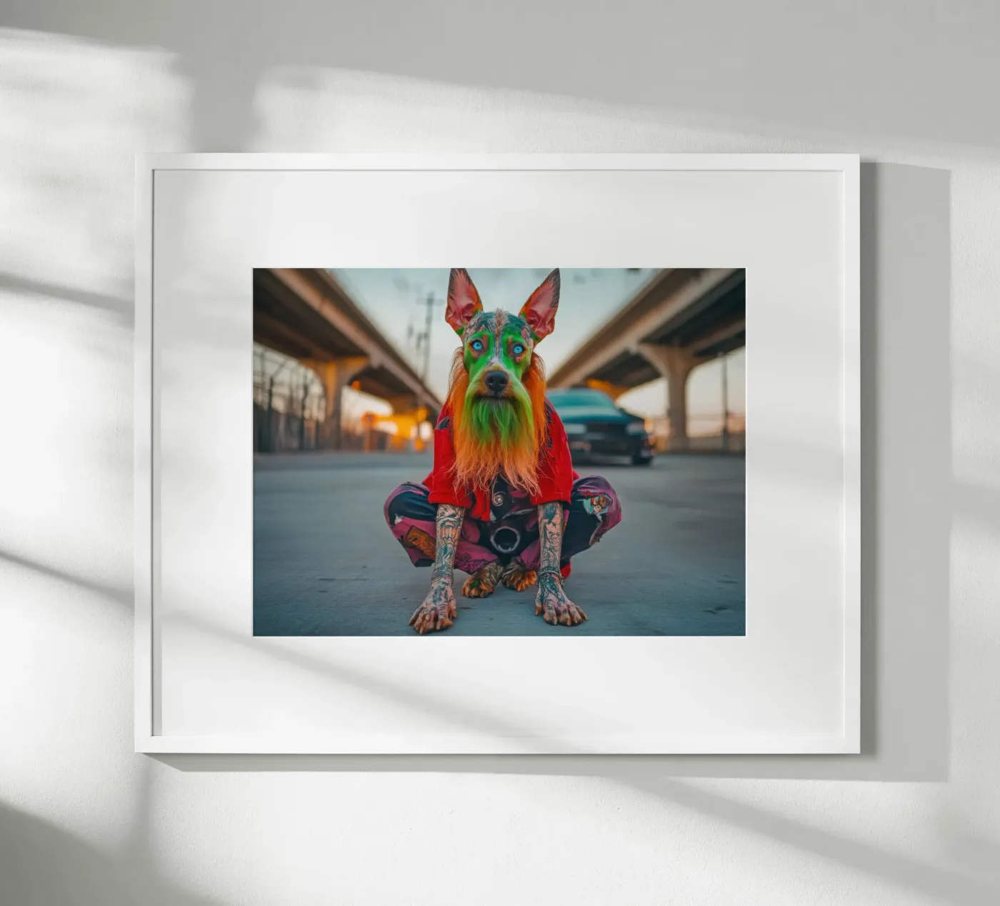 Ziggy Poster von Affiches Chien Originales – Dogland
