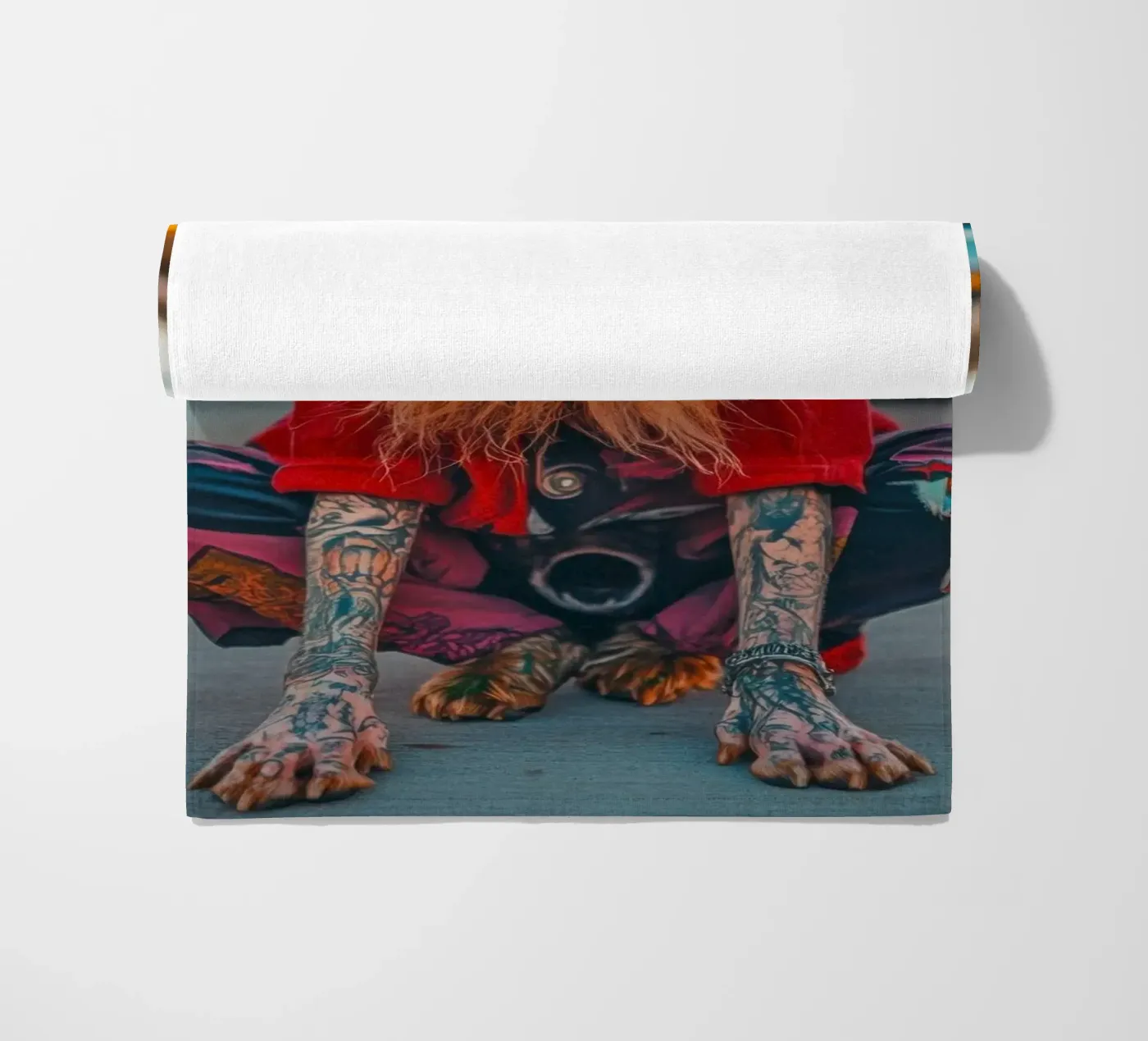 Ziggy beach towel by Affiches Chien Originales – Dogland