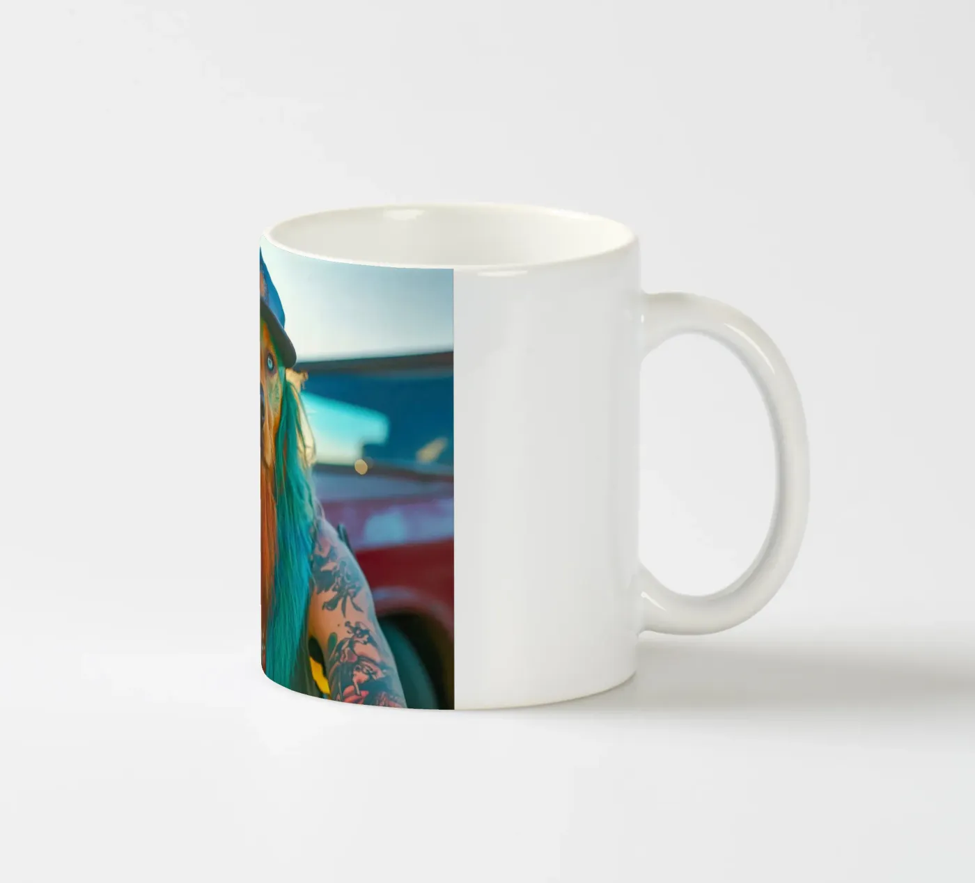 Boris ceramic mug by Affiches Chien Originales – Dogland