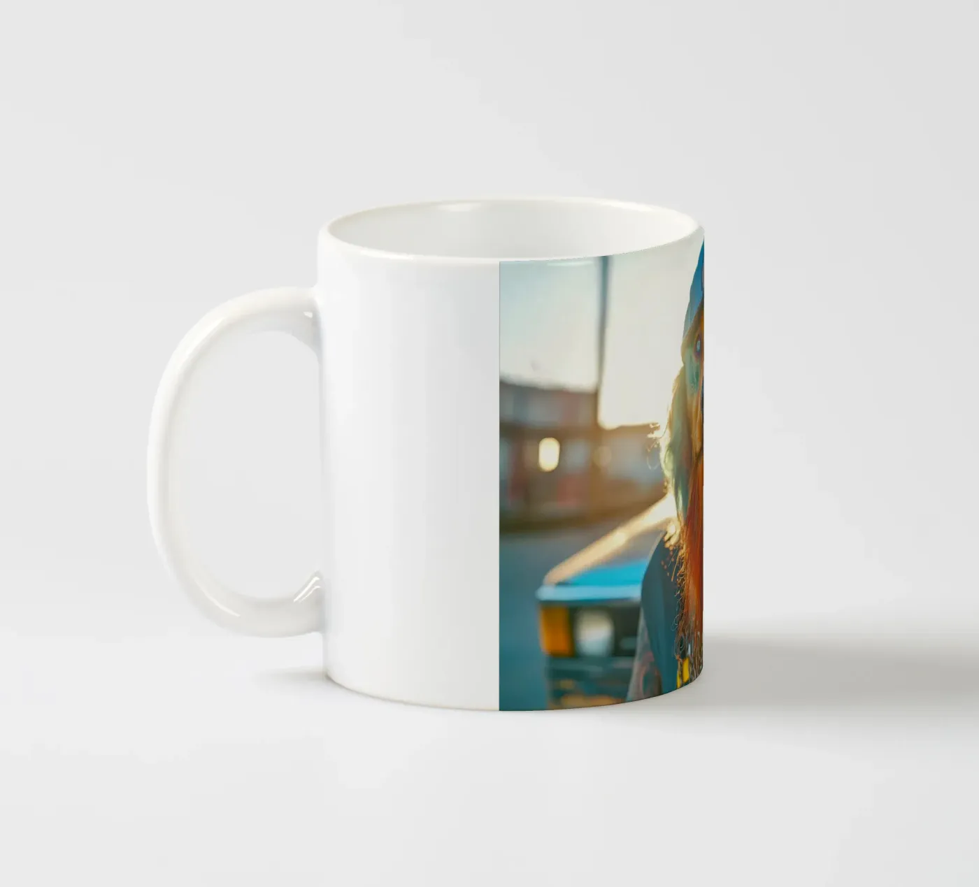 Boris ceramic mug by Affiches Chien Originales – Dogland