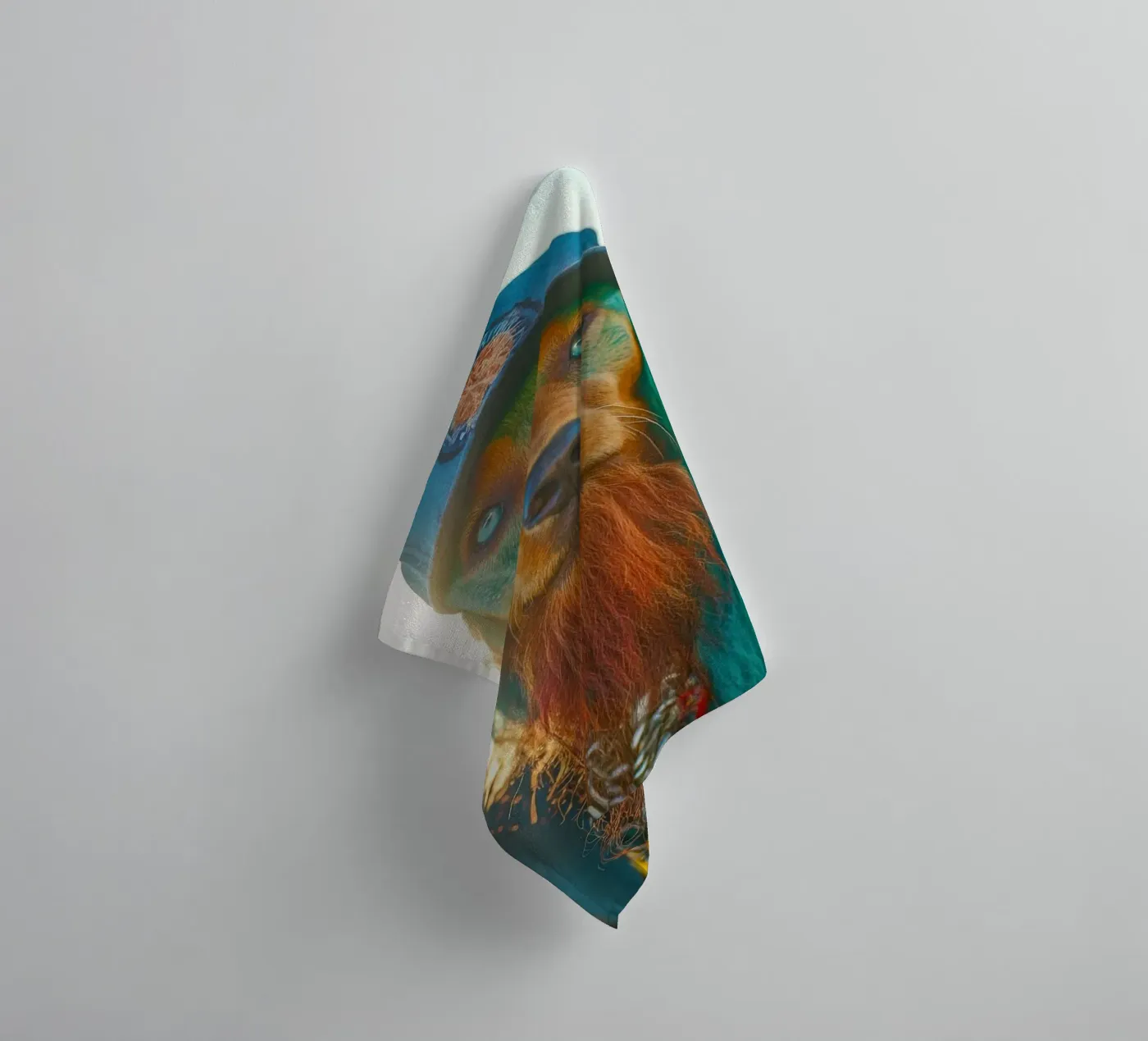Boris towel by Affiches Chien Originales – Dogland