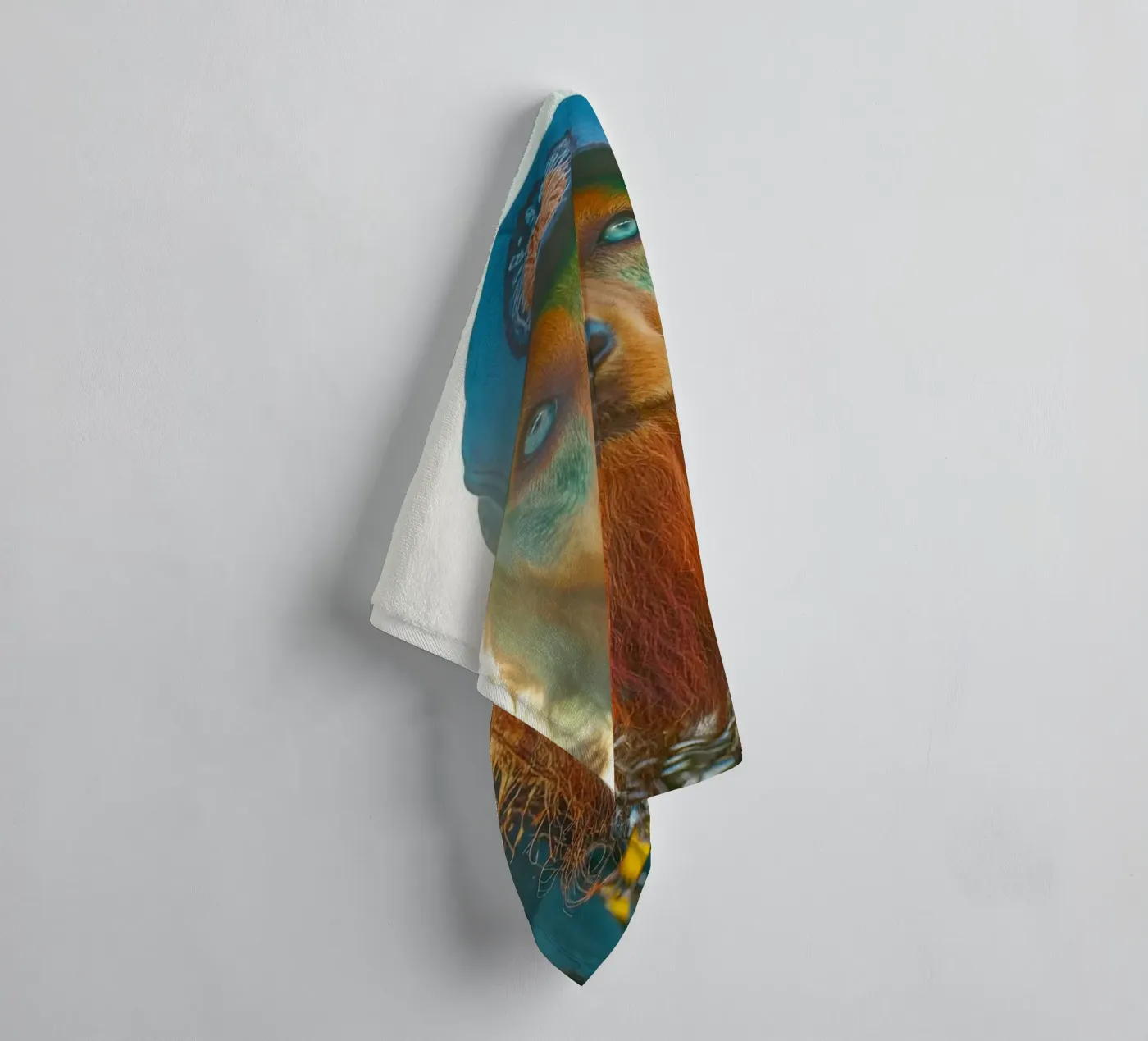 Boris towel by Affiches Chien Originales – Dogland