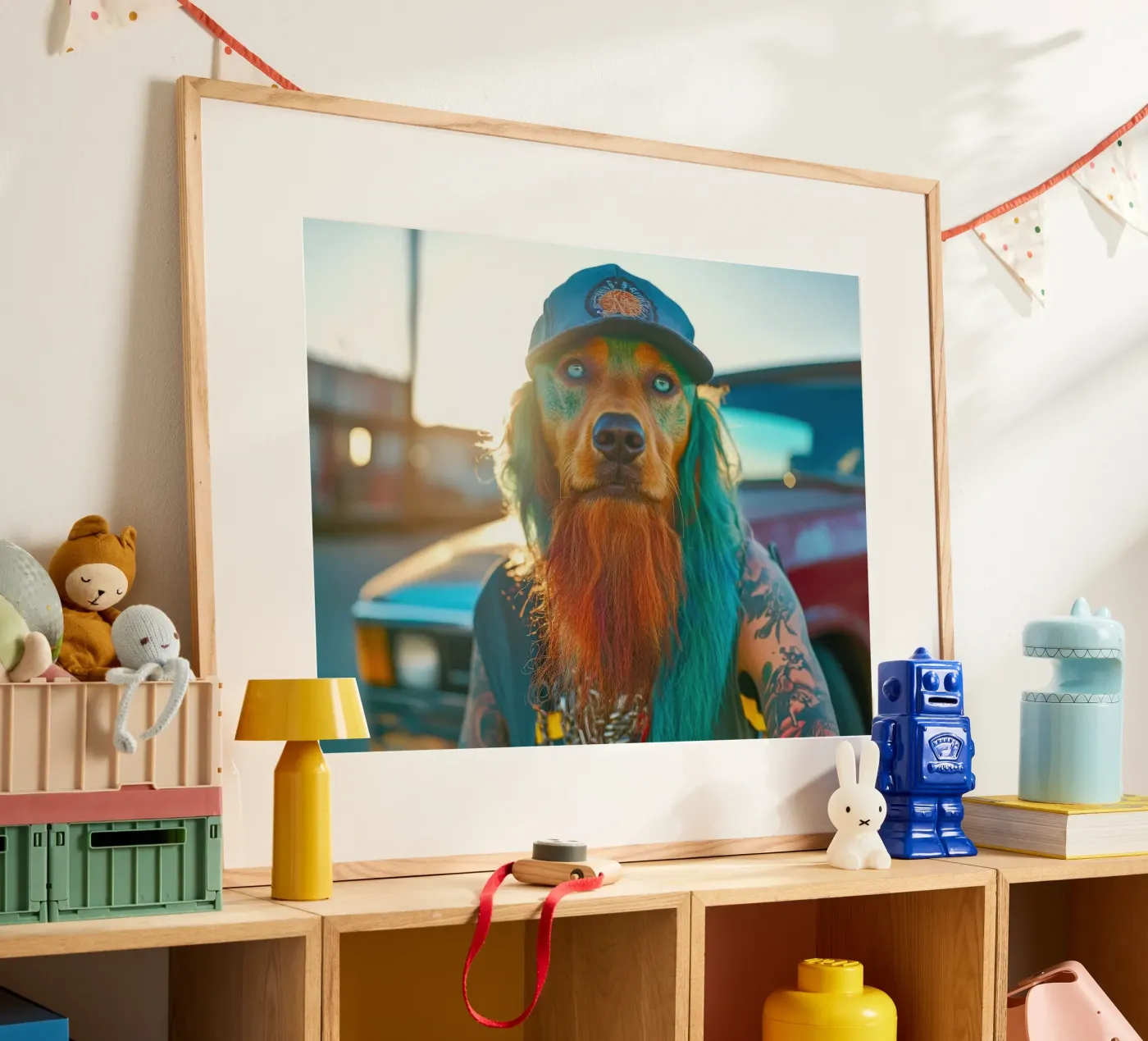 Boris Poster von Affiches Chien Originales – Dogland