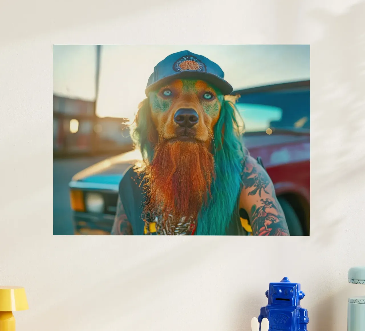 Boris poster da Affiches Chien Originales – Dogland