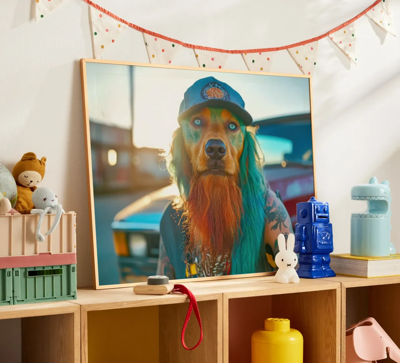 Boris poster da Affiches Chien Originales – Dogland