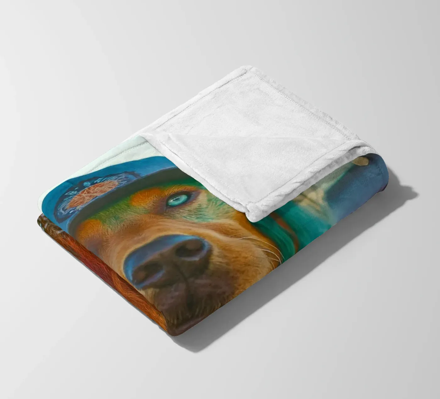 Boris fleecedeken van Affiches Chien Originales – Dogland