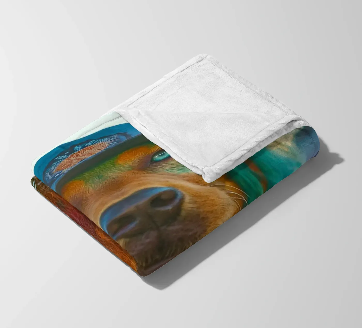 Boris fleecedeken van Affiches Chien Originales – Dogland
