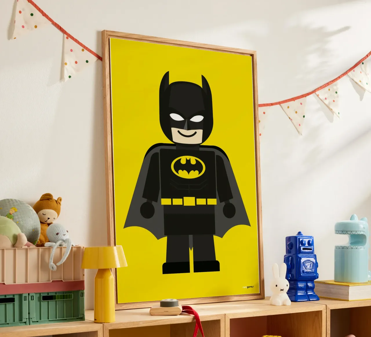 Batman Toy plexiglass da Rafa Gomes