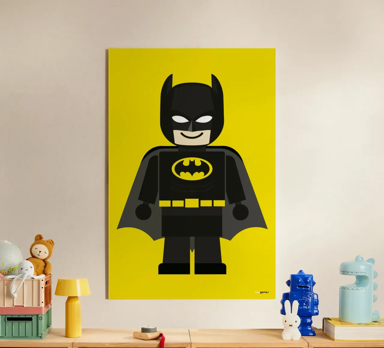 Batman Toy plexiglass da Rafa Gomes