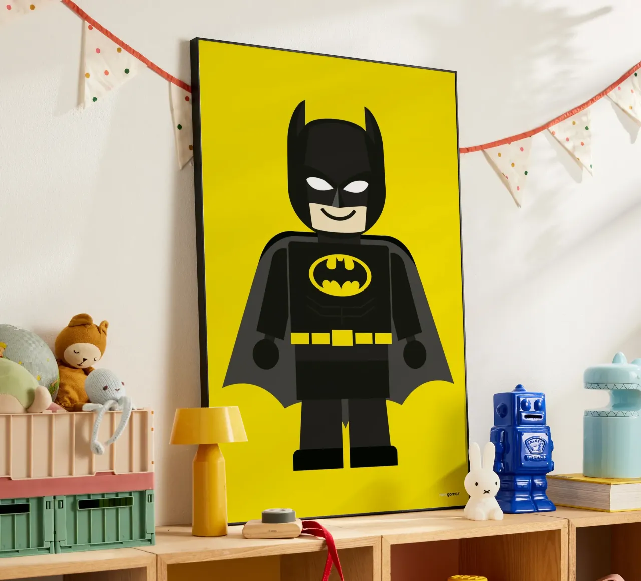 Batman Toy aluminio dibond de Rafa Gomes