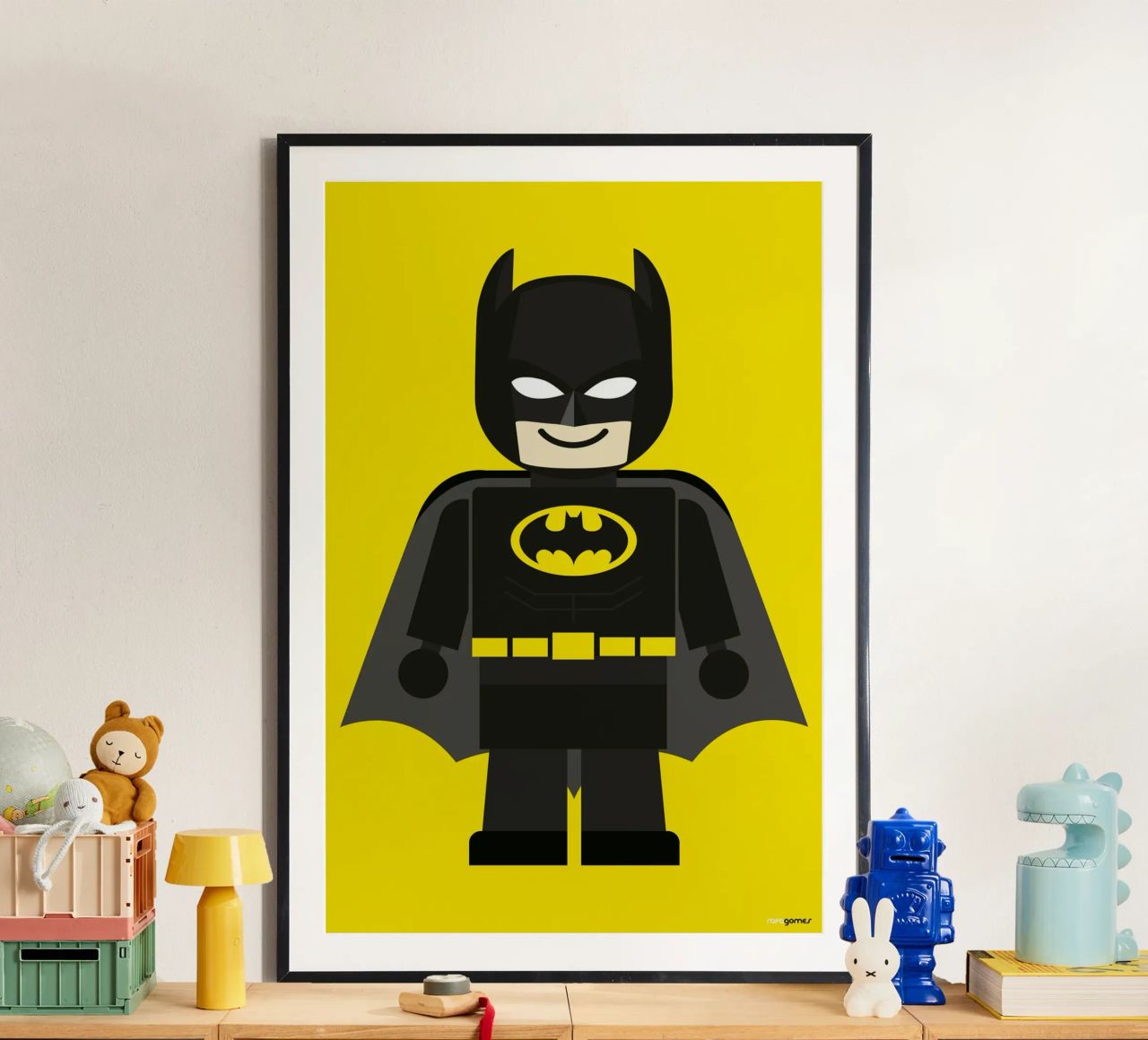 Batman Toy poster by Rafa Gomes