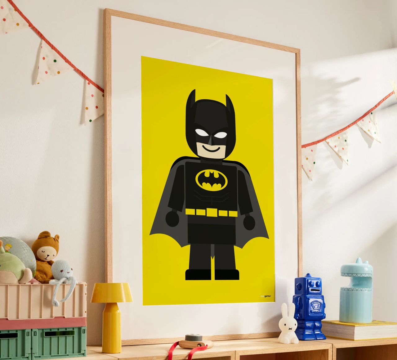 Batman Toy poster by Rafa Gomes