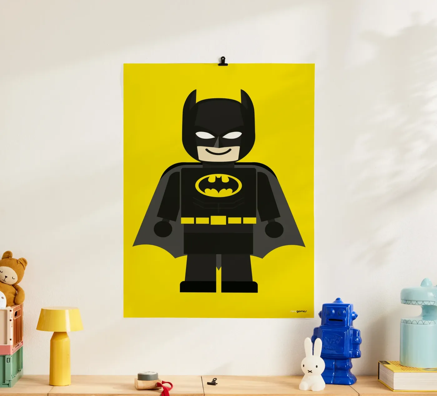 Batman Toy poster da Rafa Gomes