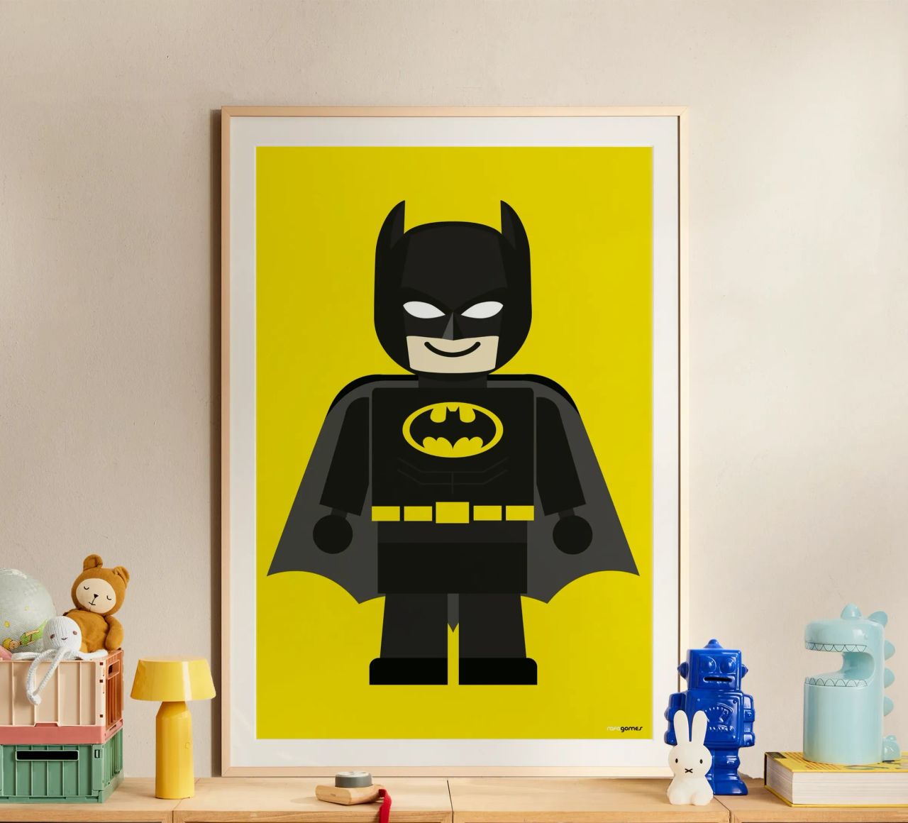 Batman Toy poster by Rafa Gomes