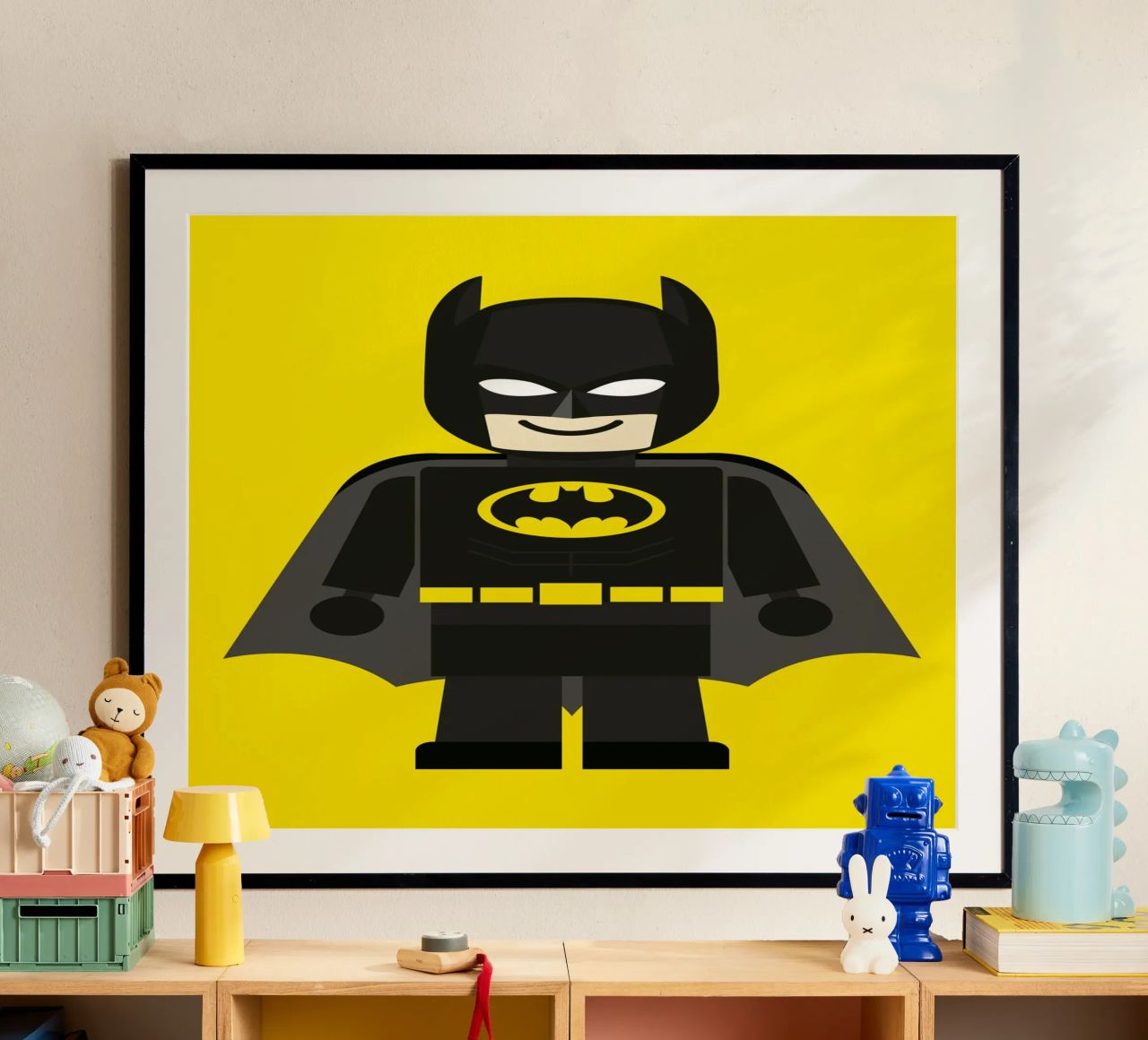 Batman Toy poster by Rafa Gomes