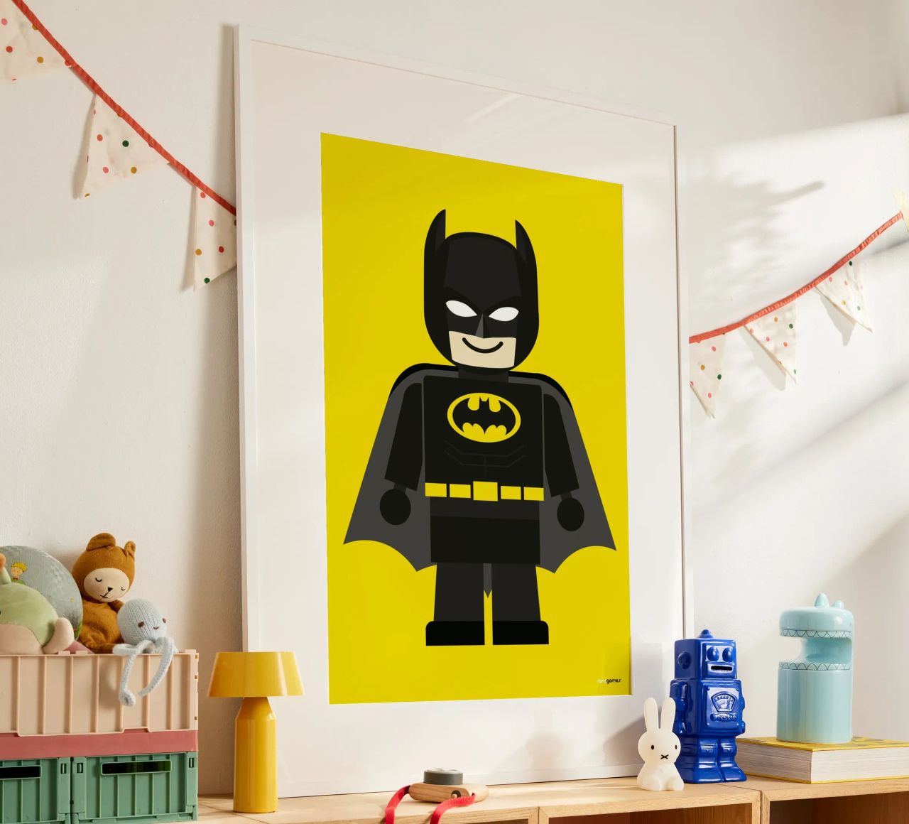 Batman Toy poster by Rafa Gomes