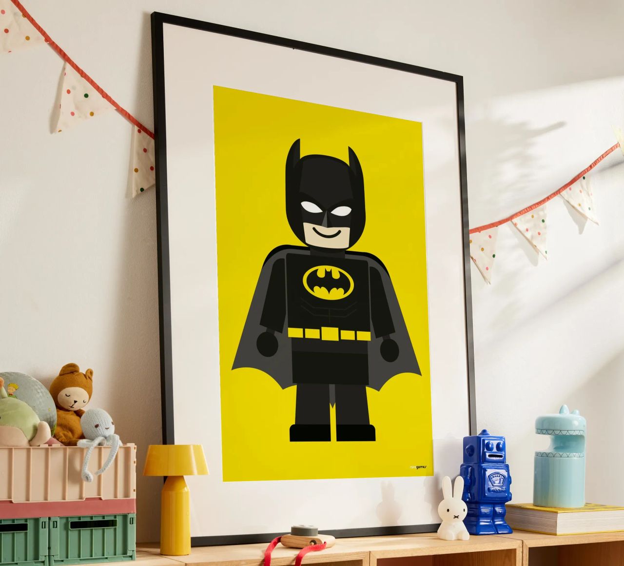 Batman Toy poster by Rafa Gomes